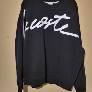 Lacoste sweatsuit, size unisex top XXL.